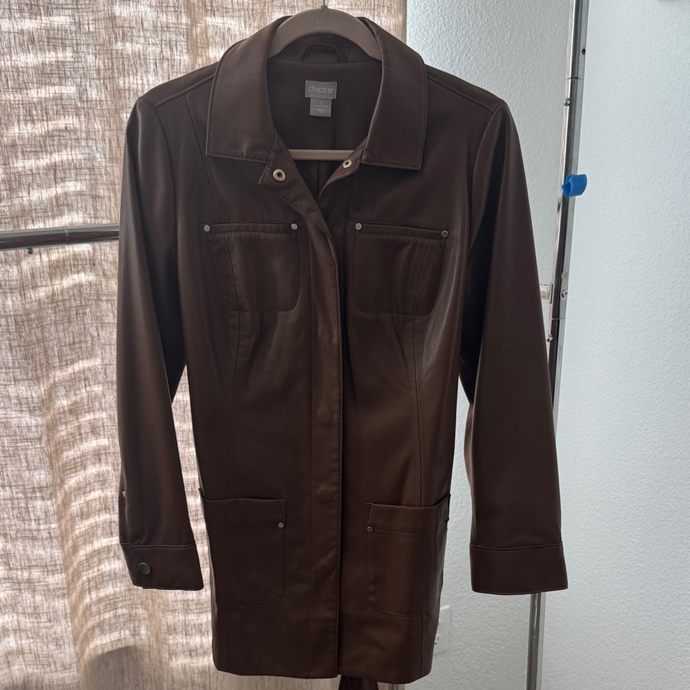 Brown Leather Jacket